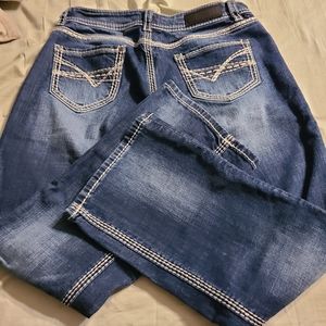 Rock & Roll Denim riding bootcut jeans